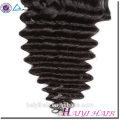 China Fábrica Origem Cabelo Humano Dyeable Haiyi Cabelo Abastecimento Atacado Onda Profunda Do Cabelo